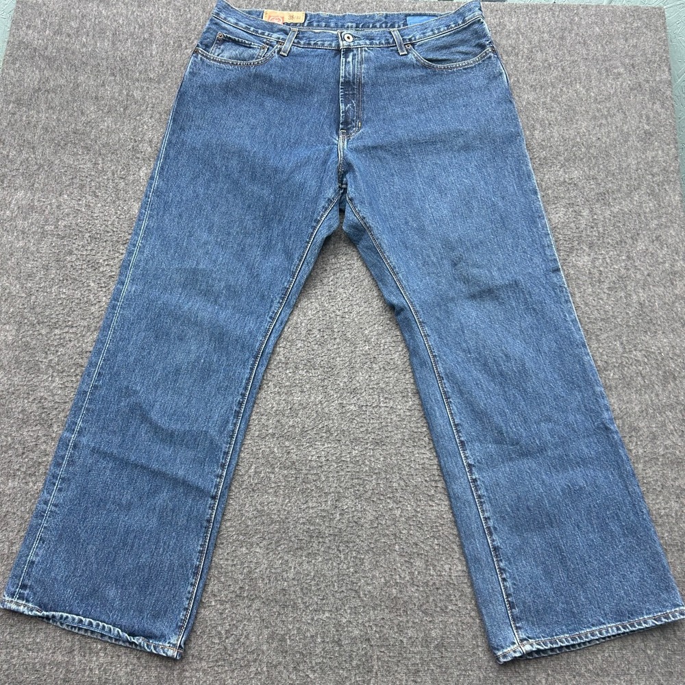 1969 Gap Jeans 38x32 Loose Straight Fit Vintage 2007 Dark Stonewash